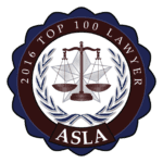 asla top 100 lawyer award 2016